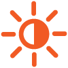 Sunrise / Sunset Adjustable Brightness